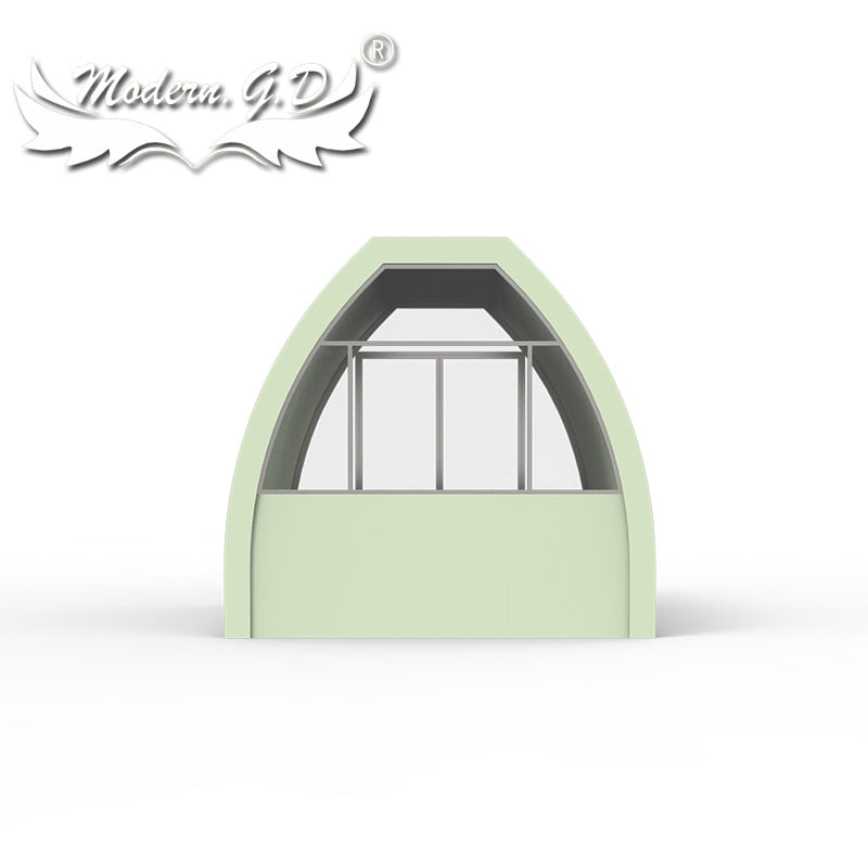 Customized Outdoor Clamping Tent Luxury Steel Prefabricated Dome House
