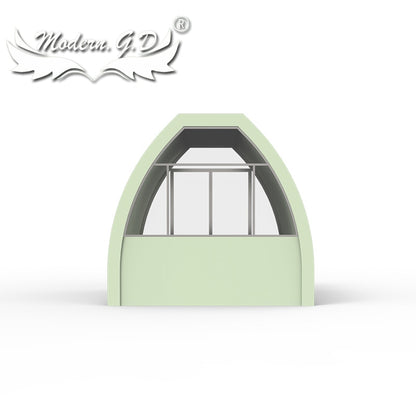 Customized Outdoor Clamping Tent Luxury Steel Prefabricated Dome House