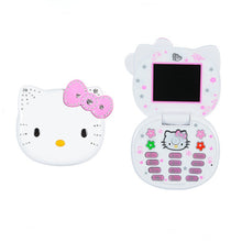 將圖片載入圖庫檢視器 Cute Mini Girl Mobile Phone K688+ Quad Band Flip Cartoon Unlocked Kids Children Dual Sim CellPhone
