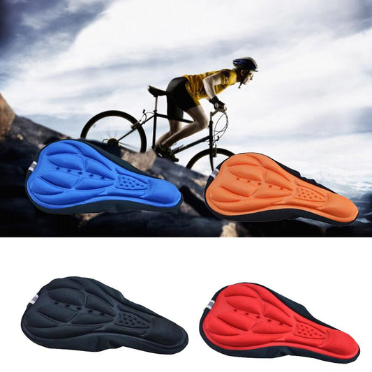 Cyrusher 3D Silicone Gel Saddle Cushion Bicycle Road Bike Gel MTB Seat Cover