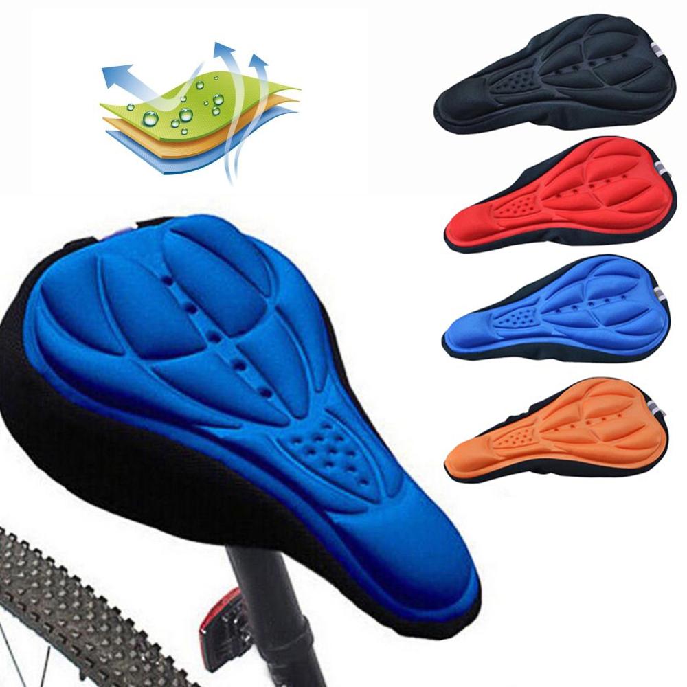 Cyrusher 3D Silicone Gel Saddle Cushion Bicycle Road Bike Gel MTB Seat Cover