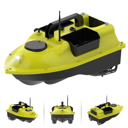 D18B GPS Fishing Bait Boat with 3 Bait Containers Automatic Bait Boat with 400-500M Remote Range Fishing Tool