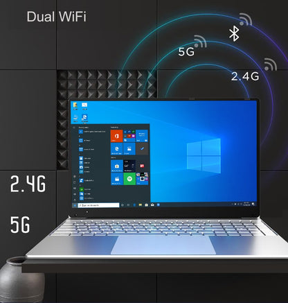 DDR4 Ram 8G Rom 512GB 2T 3TB SSD Ultrabook 15.6" Laptop Computer 2.4G/5.0G Wifi  Bluetooth Intel Celeron J4125 windows laptop