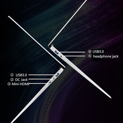 DDR4 Ram 8G Rom 512GB 2T 3TB SSD Ultrabook 15.6" Laptop Computer 2.4G/5.0G Wifi  Bluetooth Intel Celeron J4125 windows laptop