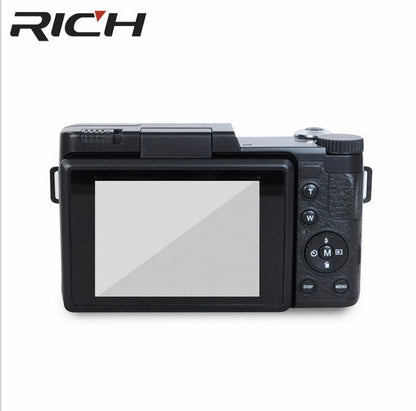 RICH 10pcs/lot p1 Digital Camera 1080P 15fps Full HD 24MP D 3.0inch Rotatable LCD Screen Video Camcorder Wide Angle Lens Cameras