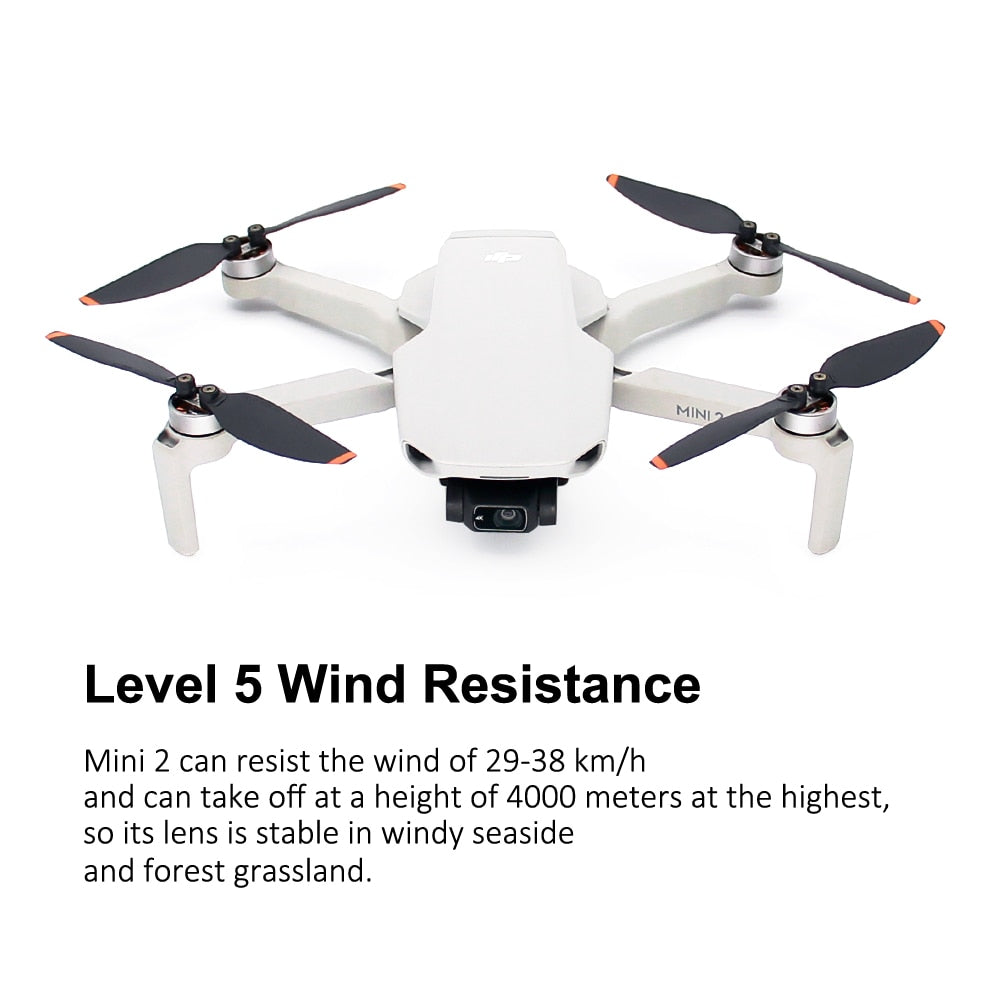 DJI Mavic Mini 2 Drones 4K Camera RC Helicopter Professional GPS Quadcopter 4x Zoom 249g Ultralight 10km Transmission