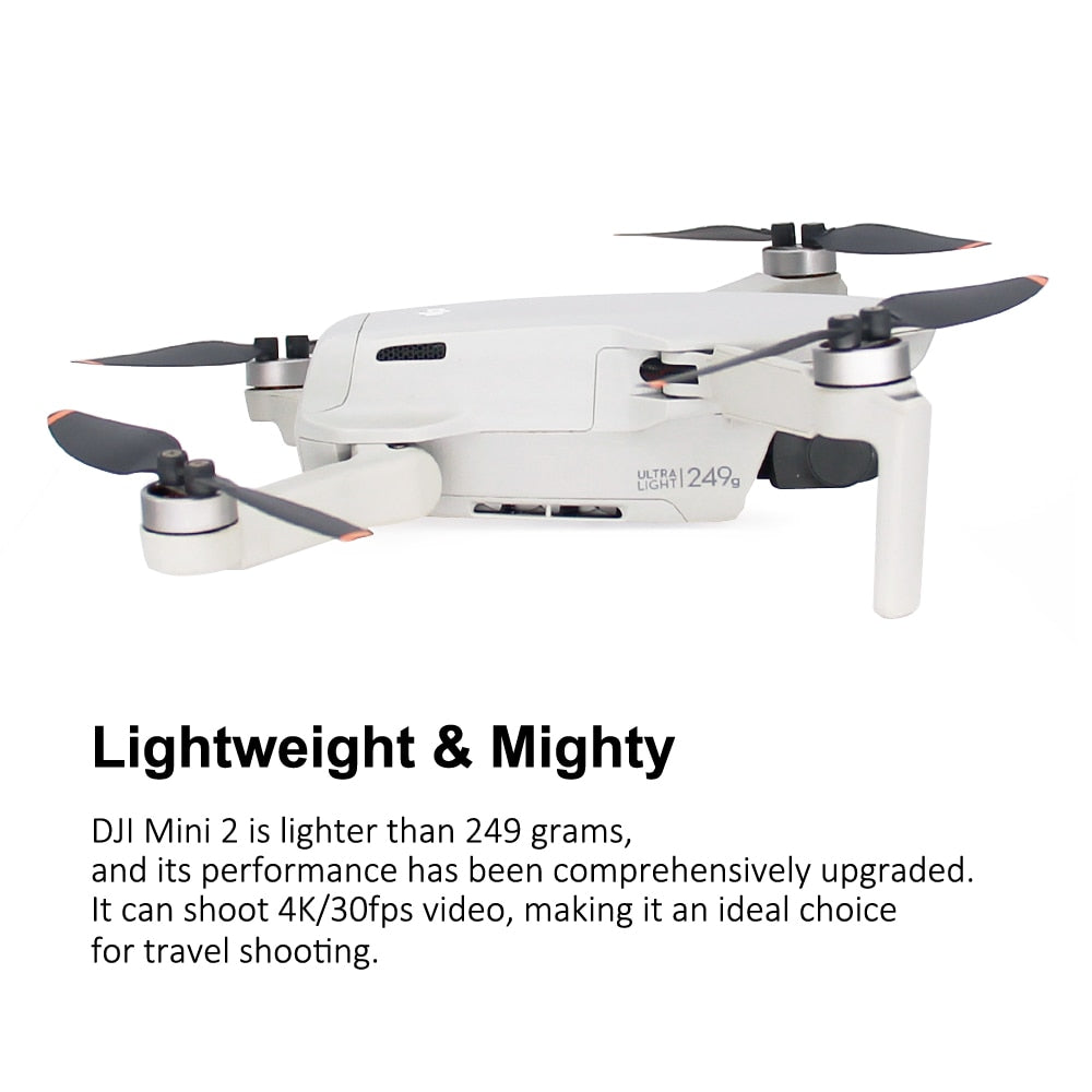 DJI Mavic Mini 2 Drones 4K Camera RC Helicopter Professional GPS Quadcopter 4x Zoom 249g Ultralight 10km Transmission
