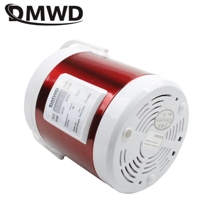DMWD 12V 24V Mini Rice Cooker 1.6L car trucks electric soup porridge cooking machine food steamer warmer fast heating lunch box
