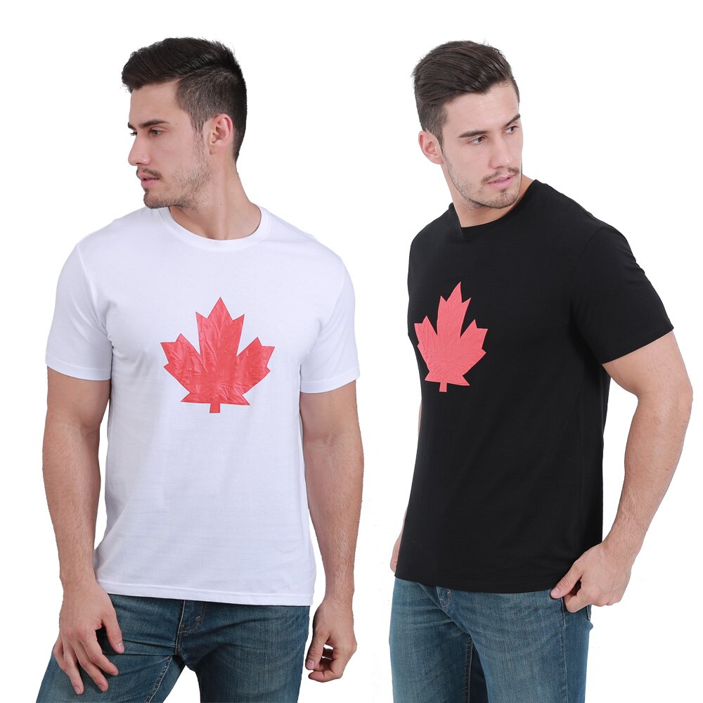 DSQICOND2 2019 DSQ Brand Summer Canada Maple Leaf T-shirts Unised Men Women T-s6⁶hirts Casual Tee Shirt Short Sleeve Sport Tee Spring Summer Clothes