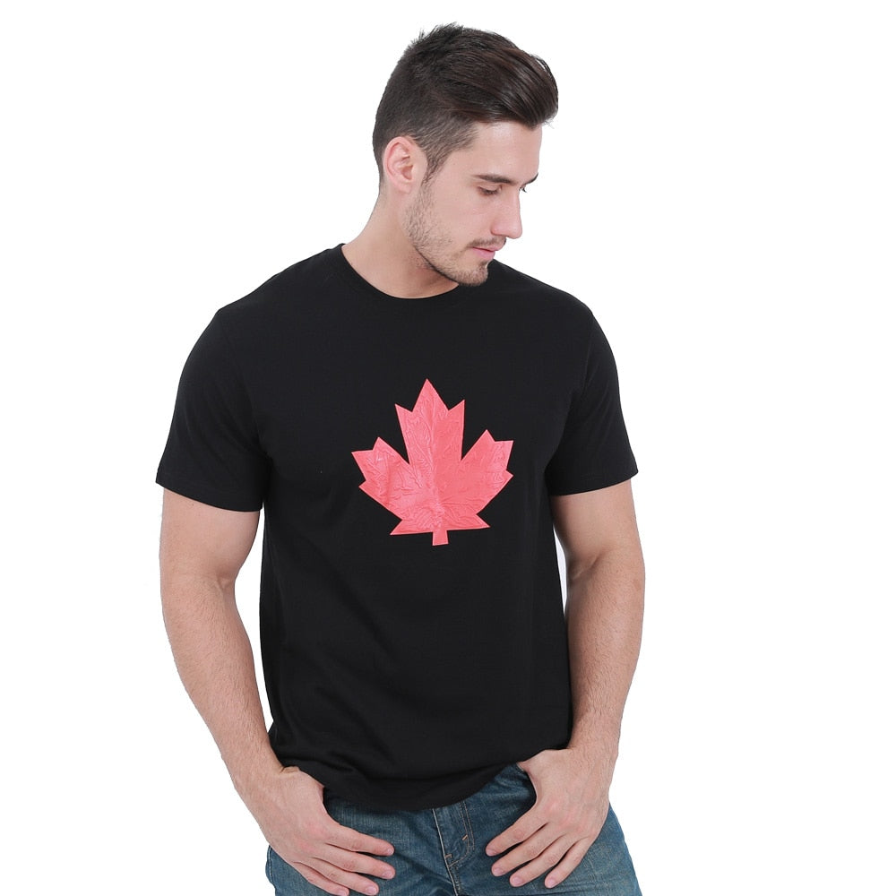 DSQICOND2 2019 DSQ Brand Summer Canada Maple Leaf T-shirts Unised Men Women T-s6⁶hirts Casual Tee Shirt Short Sleeve Sport Tee Spring Summer Clothes