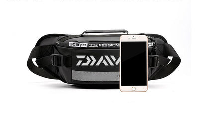 Daiwa Multi-function Fishing Bags Travel Bag Bumbag Waist Money Belt Passport Wallet Zipped Pouch Waist Packs Outdoor