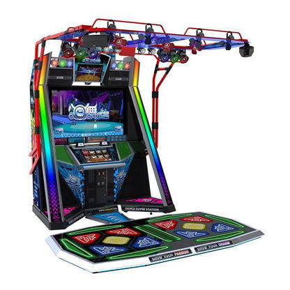 Dance Double Player Competition Arcade Video Game Machine for Game Center E-Dance becomes famous Coin Mach