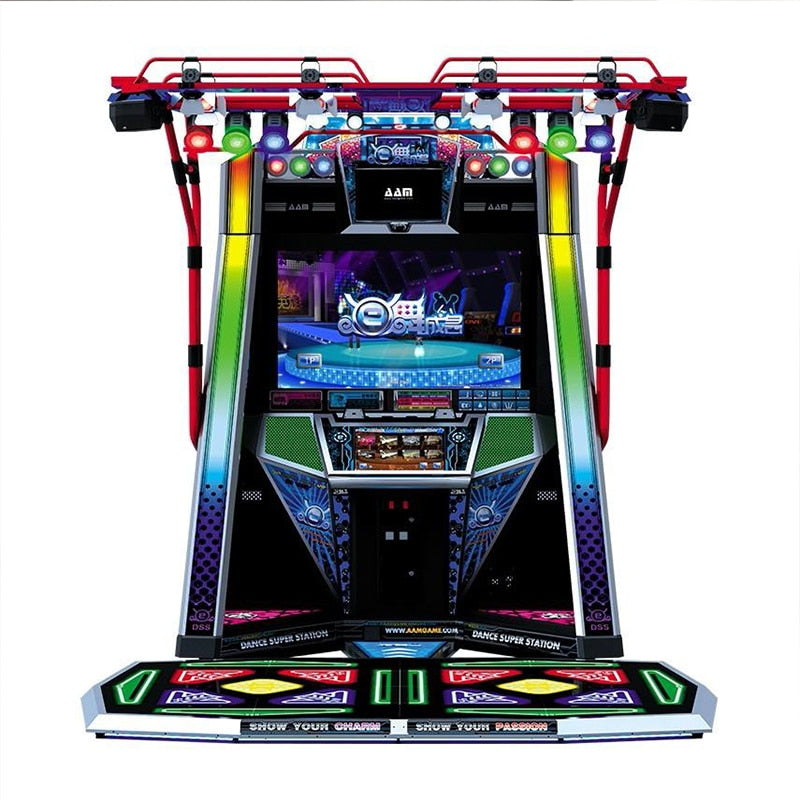 Dance Double Player Competition Arcade Video Game Machine for Game Center E-Dance becomes famous Coin Mach