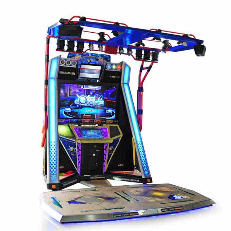 Dance Double Player Competition Arcade Video Game Machine for Game Center E-Dance becomes famous Coin Mach