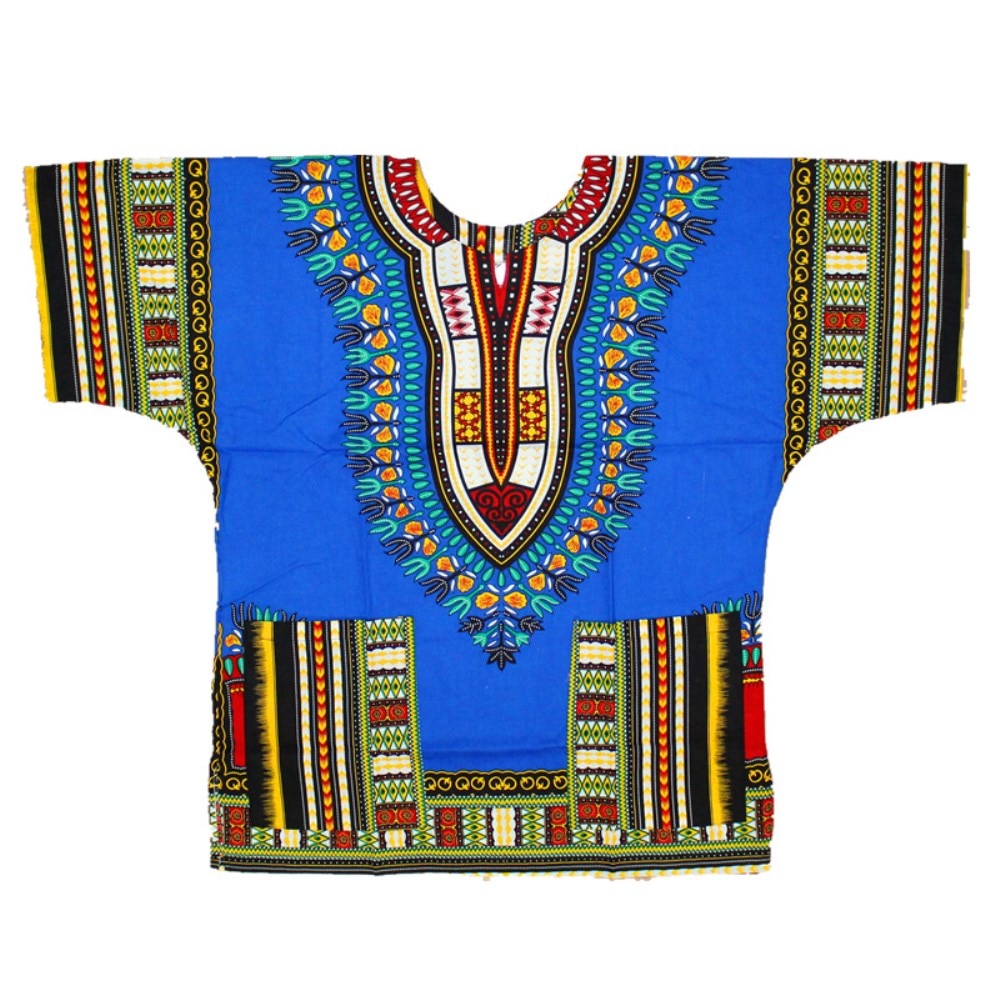 Dashiki Design African Traditional Print Unisex 100% Cotton Dashiki T-shirts for unisex Tribal Ethnic Succunct Hippie 2019