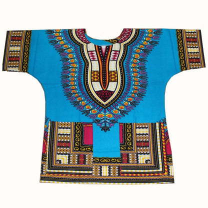 Dashiki Design African Traditional Print Unisex 100% Cotton Dashiki T-shirts for unisex Tribal Ethnic Succunct Hippie 2019