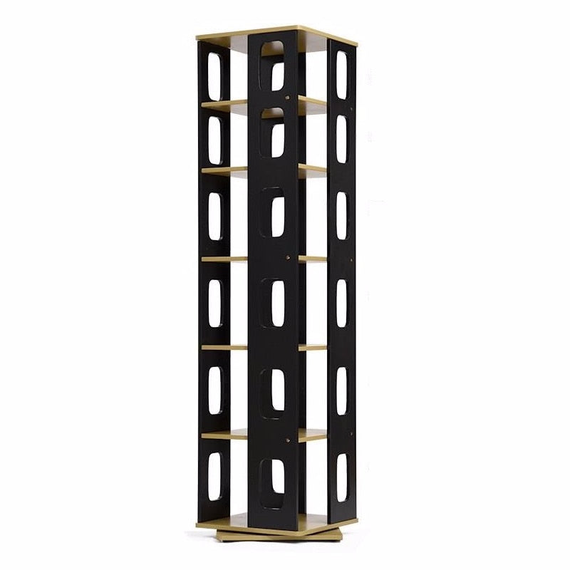 Decoration Industrielle Kid Mueble De Madera Rotate Rotatable Modern Bookcase Libreria Scaffale Home Furniture Bookshelf Case