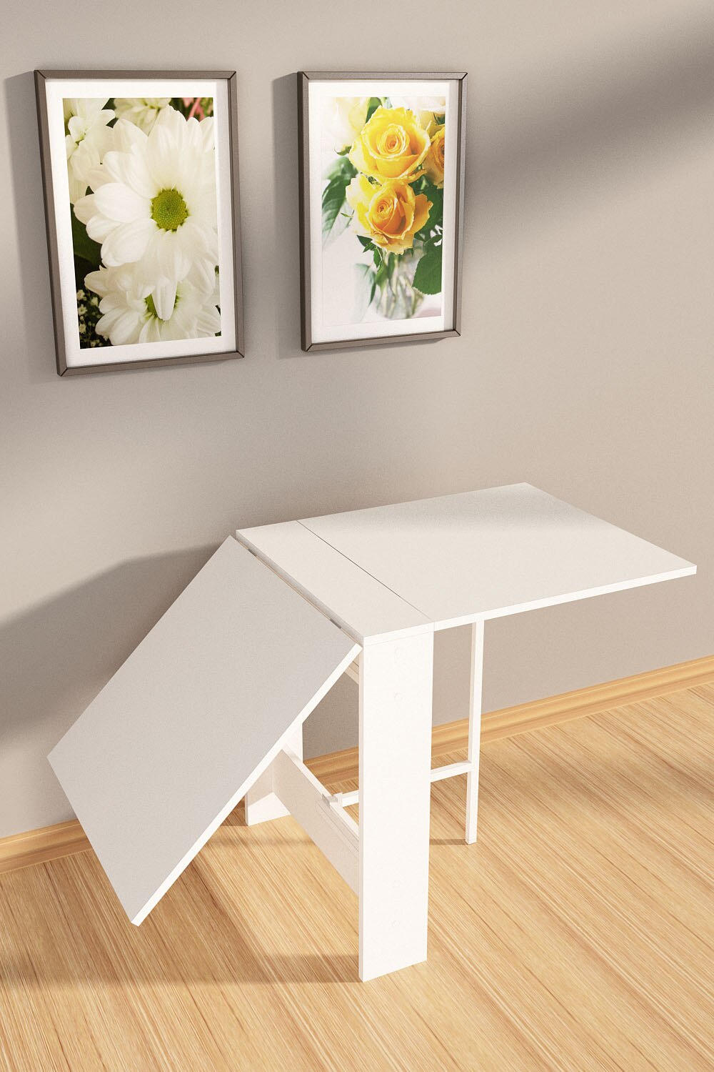 Decorfim Flamingo Practical Folding Table Foldable Table Dining Table Home Decoration Homeware Stylish Dining Tables