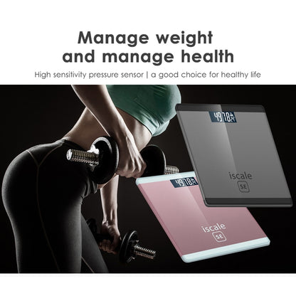 Digital Body Weight Bathroom Scale LCD Display Smart Weight Scale With Temperature Function Health Weighting Scale Floor Scale