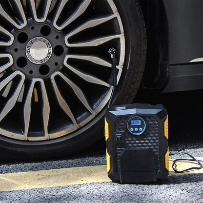 Digital Tire Inflator DC 12 Volt Car Portable Air Compressor Pump 150 PSI Car Air Compressor for Car Bicycles Motorcycles