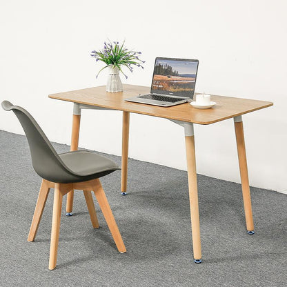 Dining Tables Dining Room Furniture Conference Table Rectangle Coffee Table 110*60*75cm Nordic Minimalist Style Dining Table HWC