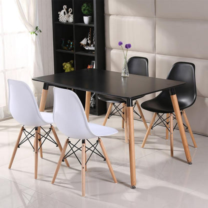 Dining Tables Dining Room Furniture Conference Table Rectangle Coffee Table 110*60*75cm Nordic Minimalist Style Dining Table HWC
