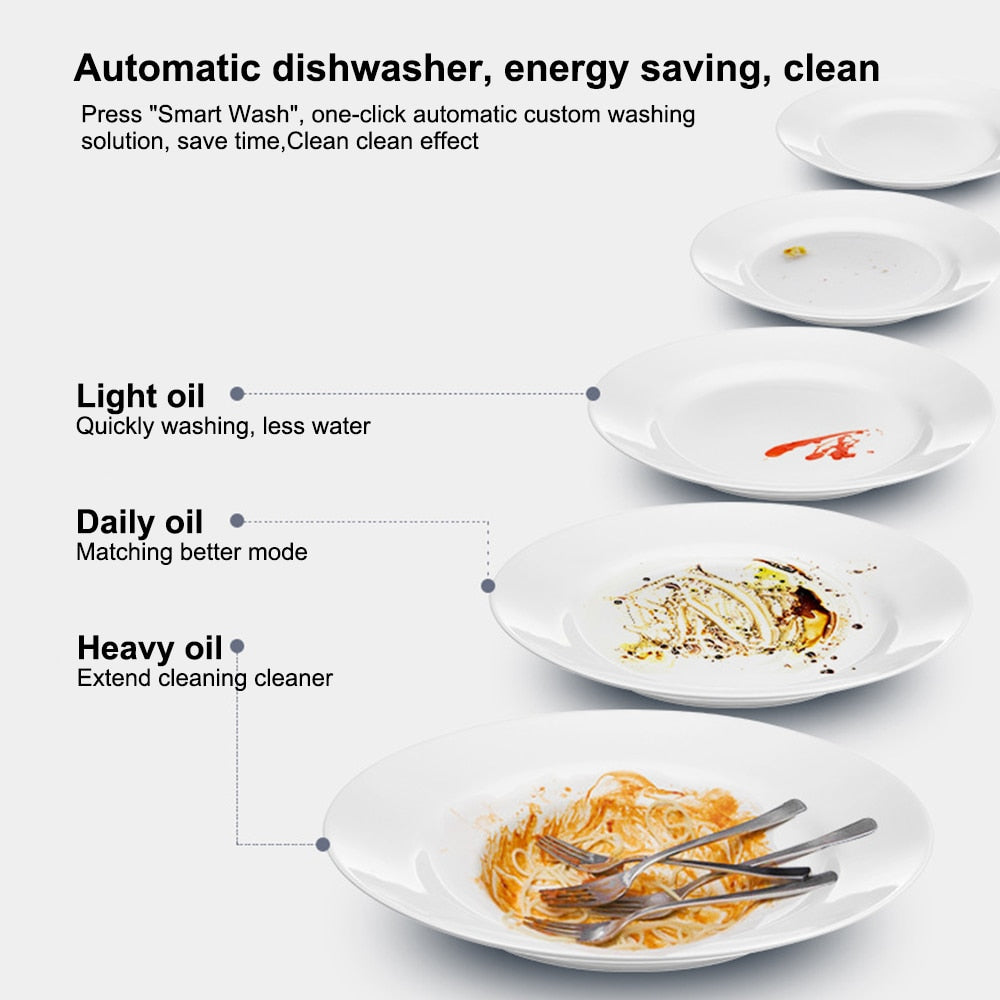 Dishwasher Full-Automatic Domestic Desktop Small Disinfection Cabinet Mini Intelligent Embedded Mini Washing Machine