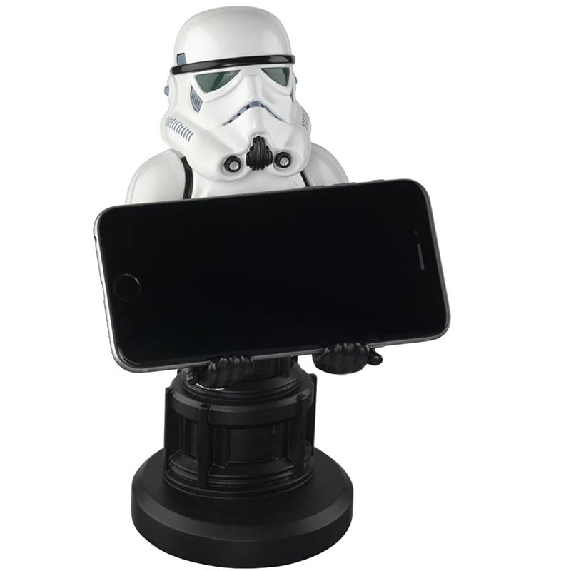 Disney Star Wars Darth Vader Imperial Stormtrooper Mobile Phone Stand Resin Decoration Game Console Stand Cartoon Anime Gift