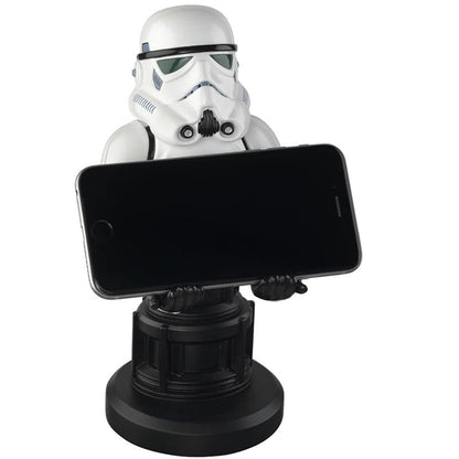 Disney Star Wars Darth Vader Imperial Stormtrooper Mobile Phone Stand Resin Decoration Game Console Stand Cartoon Anime Gift