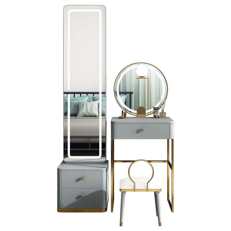 Dressing Table with mirror for bedroom small dressing table. Mirror with Locker and Drawers. Dressing Table Set