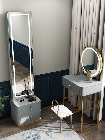 Dressing Table with mirror for bedroom small dressing table. Mirror with Locker and Drawers. Dressing Table Set