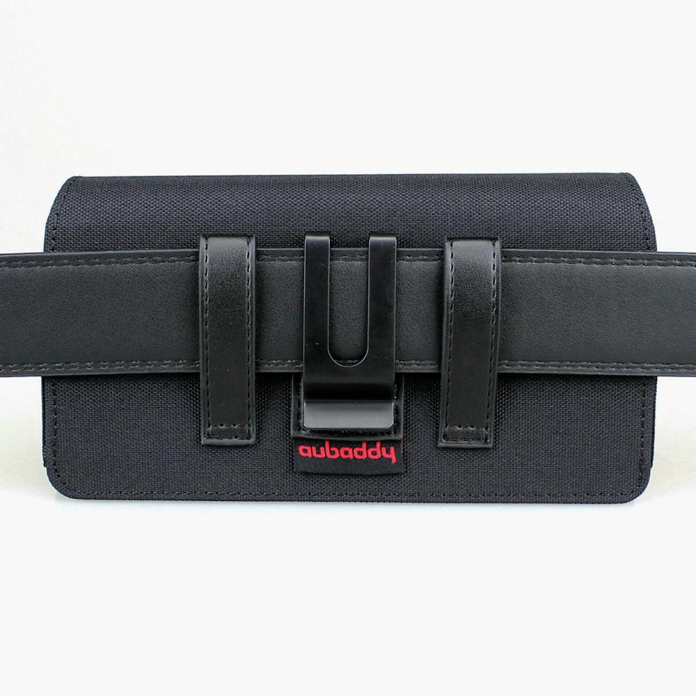 Dual Phone Holster for 2 Phones Nylon Belt Clip Case for iPhone 13 Pro Max, for Samusng Note 10 Plus Galaxy S21+