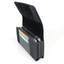 將圖片載入圖庫檢視器 Dual Phone Holster for Two Phones Nylon Double Decker Belt Clip Pouch Case for 2 iPhone Xs Max Samsung Note 9 Huawei Mate 20
