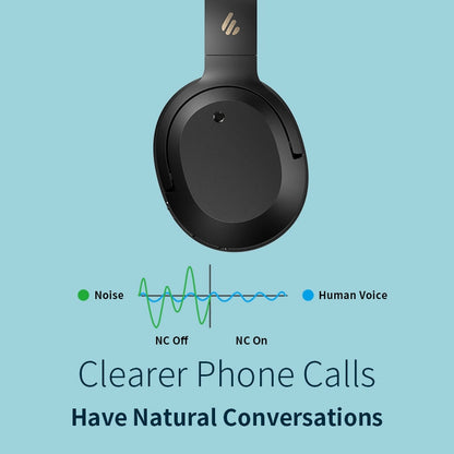 EDIFIER W820NB ANC Wireless Bluetooth Headphone Hi-Res Audio Bluetooth 5.0 40mm Driver Type-C Fast Charge Hybrid ANC