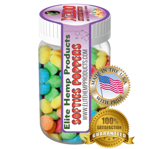 Elite Hemp Gummies Hemp Infused Gummy Poppers x200 Strength (Classic)