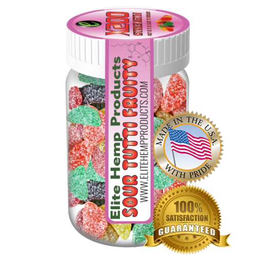 Elite Hemp Gummies Hemp Infused Gummy Fruits x200 Strength (Classic)