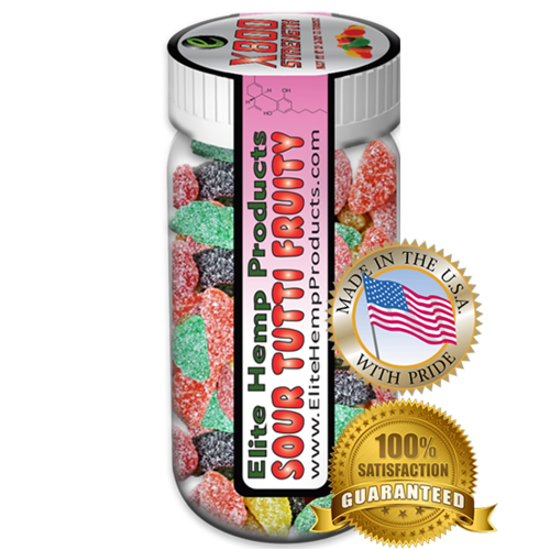 Elite Hemp Gummies Hemp Infused Gummy Fruits x800 Strength (Classic)