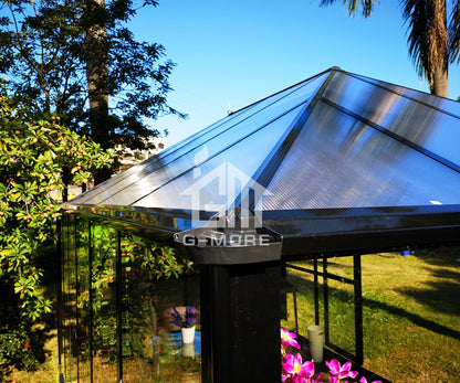 Easy DIY Polycarbonate Conservatory Garden Room Prefabricated House  10' X 15' feet. Prefabricated House