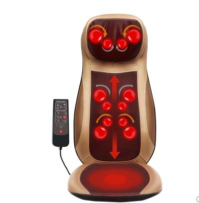 Electric Heating Vibrating Shiatsu Massage Cushion Car Home Office Full Body Massager Chair Seat Neck Lumbar Waist Relax Mat