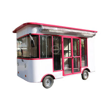 将图片加载到图库查看器，4m Electric Mobile Food Truck Van Outdoor Fast Food Vending Cart Mobile Catering Carts Trolley For Sale Fashion Clothes Mobile Retail Store
