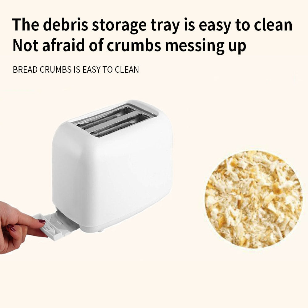 Electric Toaster Automatic Bread Baking Machine Toast Sandwich Grill Oven 2 Slices Household For Breakfast Make Baking Cooking