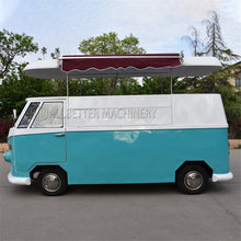 將圖片載入圖庫檢視器 Electric VW Bus Hot Dog Cart Gelato Waffle House Taco Coffee Bar Ice Cream Food Trucks Mobile Food Van
