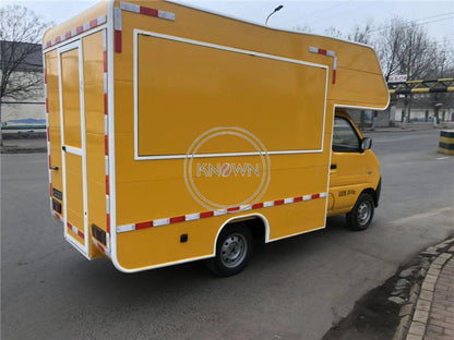 Electric & Gasoline Outdoor Street Fast Food Vending Cart Food Truck Trailer Sales