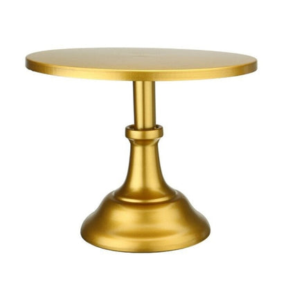 Elegant Round Pedestal Dessert Table High Tray Cake Stand Holder Cupcake Display