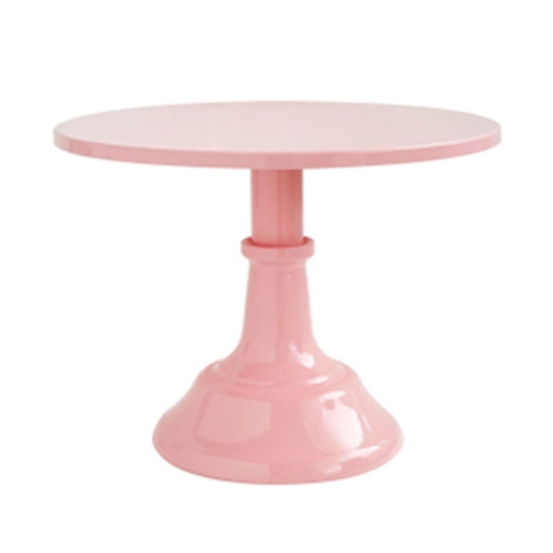 Elegant Round Pedestal Dessert Table High Tray Cake Stand Holder Cupcake Display