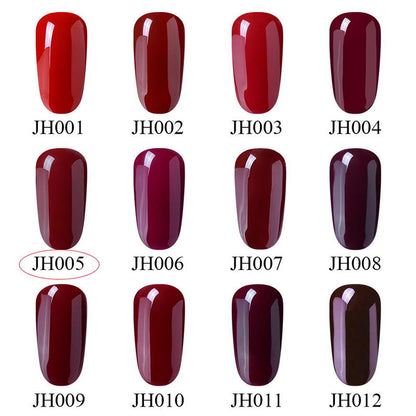 Elite99 10ml Wine Red Color Gel Polish For Nails Manicure Gel Lacquer Soak Off Semi Permanent Enamel Nail Primer Top Base Coat. Nail Polish.