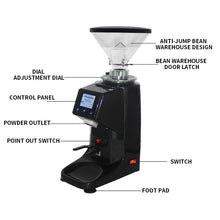 Charger l&#39;image dans la galerie, Espresso Coffee Grinder Electric Coffee Bean Grinder Household Commercial Espresso Coffee Grinder
