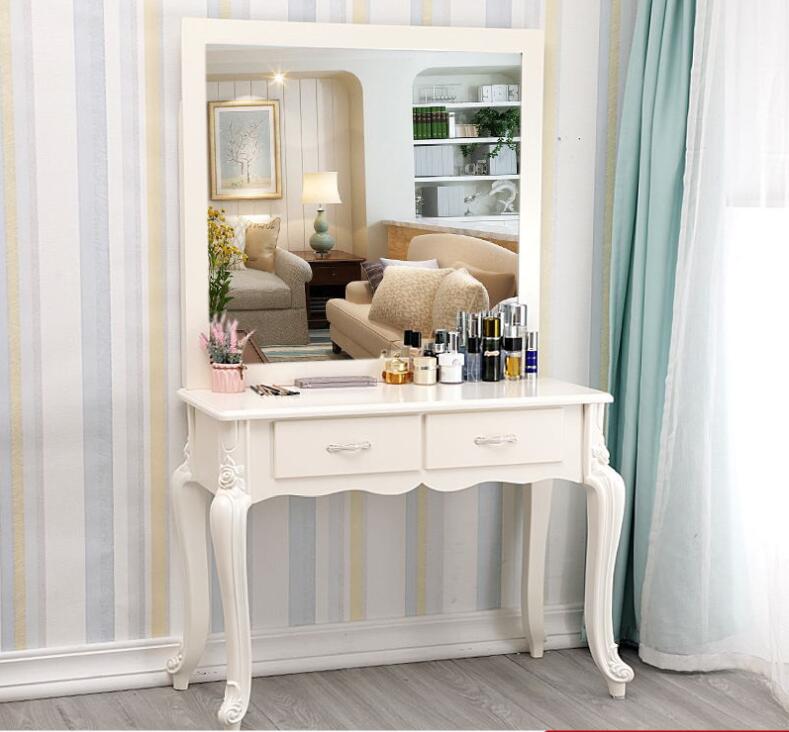 European style dressing table wedding photo studio dressing table bedroom small apartment mini net red ins dressing table