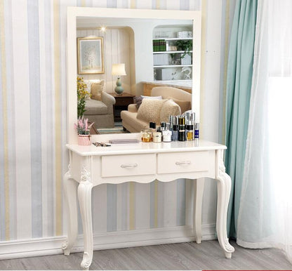 European style dressing table wedding photo studio dressing table bedroom small apartment mini net red ins dressing table