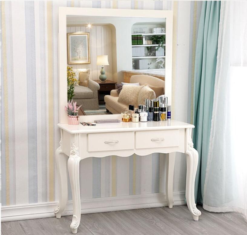 European style dressing table wedding photo studio dressing table bedroom small apartment mini net red ins dressing table
